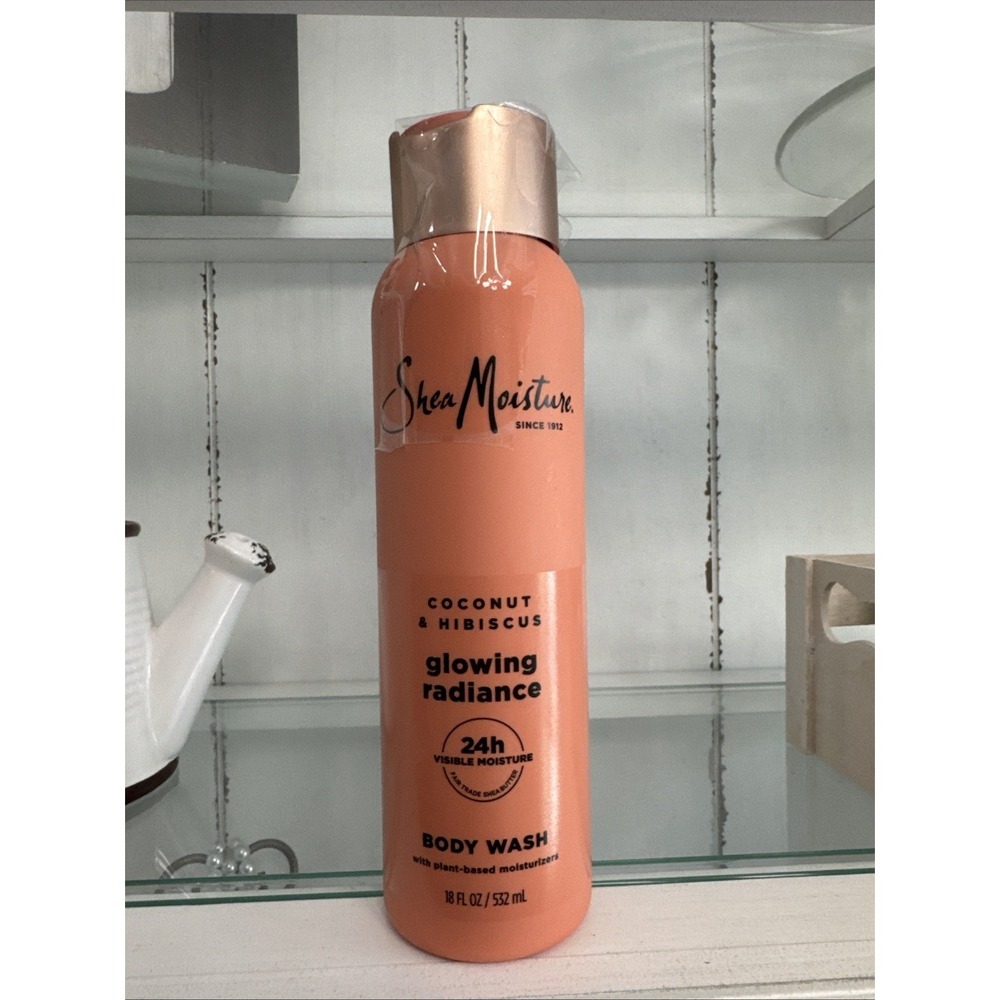 Shea Moisture Coconut Hibiscus Body Wash 18oz